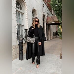 Splendid x Cella Jane faux leather bootcut pants